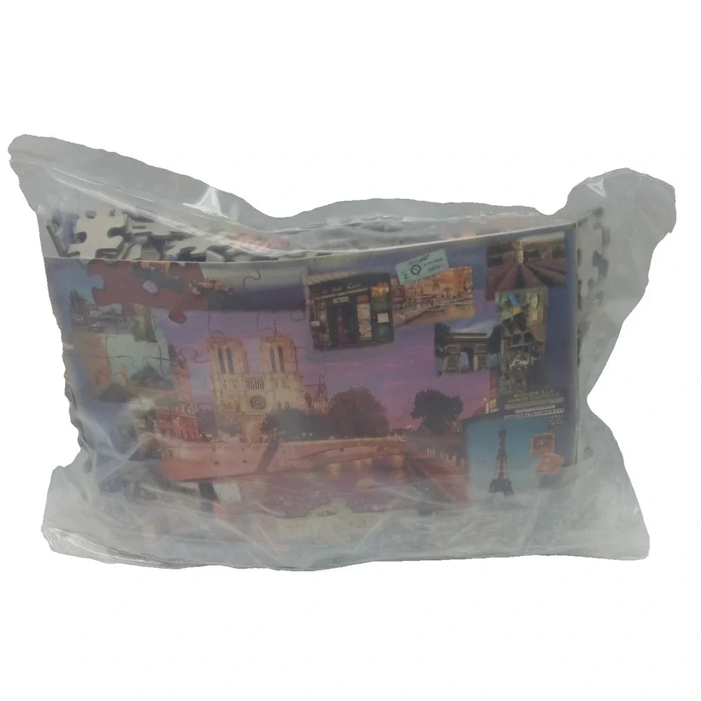 Escape to England 1000 Piece Jigsaw‎ Puzzle with a Destination in Bag